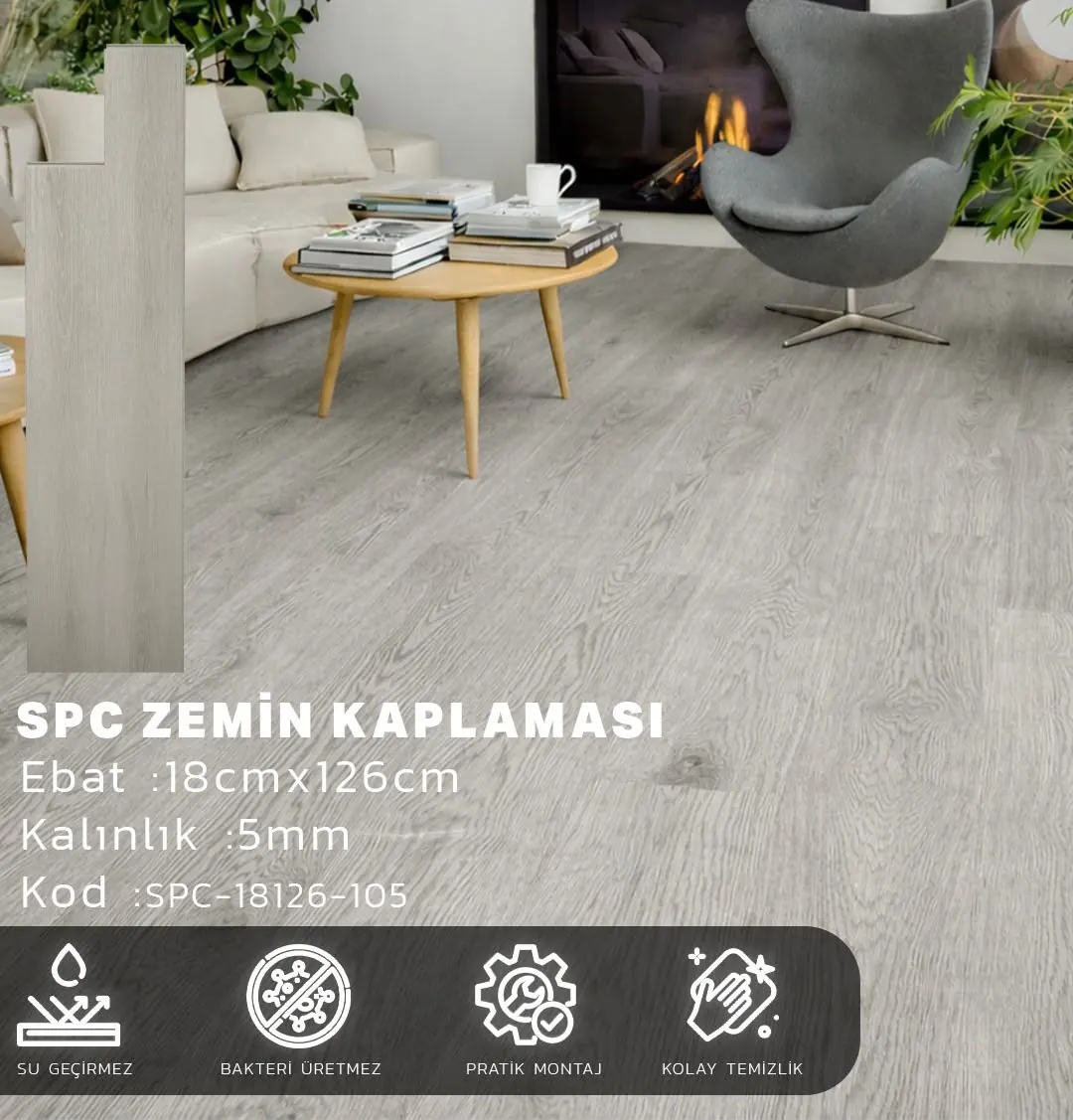Şeker Parke Antalya - Çakıl ton SPC