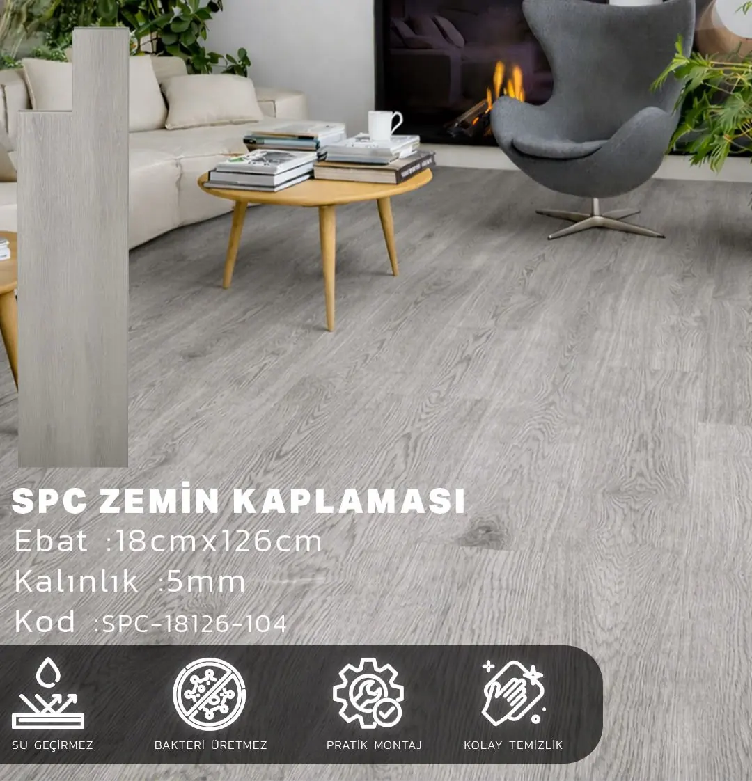 Şeker Parke Antalya - SPC zemin kaplama